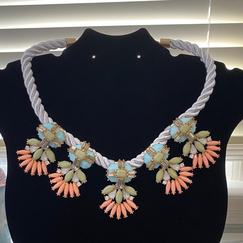 Bansri Multicolor Statement Necklace NWT